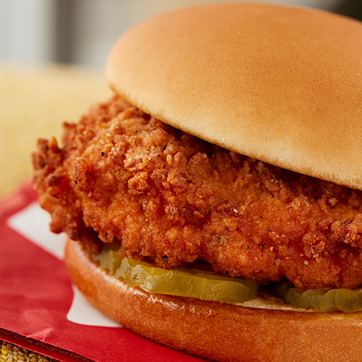 Here for you when you need that extra : The Spicy Chicken Sandwich