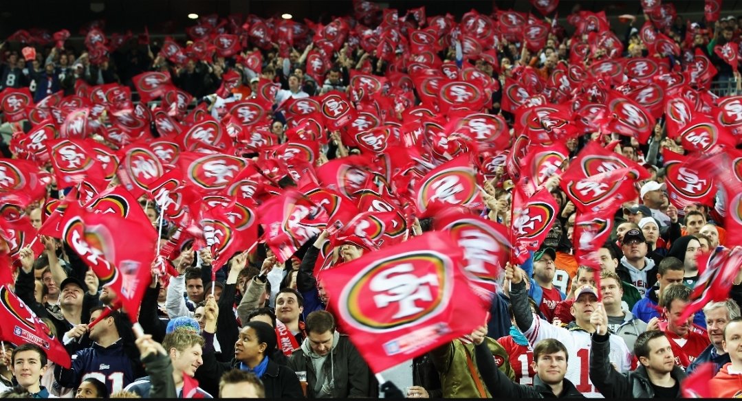 Matt_Miller49's tweet photo. I think Levi Stadium 🏟️ should give out red towels to all seats! We need some faithful energy @49ers! Retweet this fam until whoever makes this call, makes this happen!!!! @JohnLynch49ers @NBCS49ers @49erswebzone @49ersHive @OurSf49ers @gkittle46 @brockpurdy13 @19problemz https://t.co/K8J7EkW8tK
