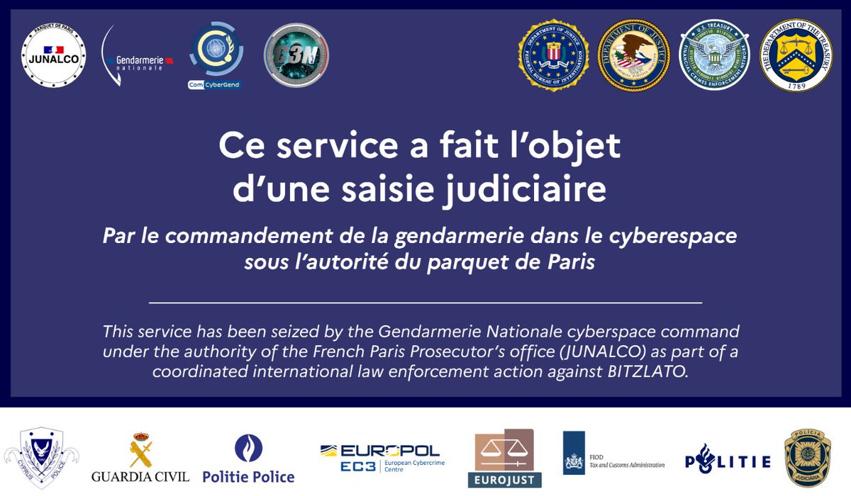 coingecko's tweet photo. JUST IN: US authorities seize #crypto website #Bitzlato as part of international enforcement action.

📰 https://t.co/iJVTndtwvR https://t.co/z9g5H2GYSu