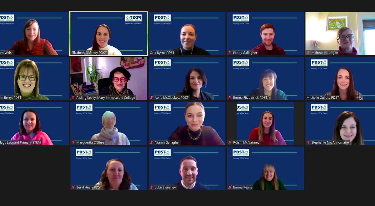 OidePrimarySTEM's tweet image. The Primary STEM team were delighted to have @aisling_leavy and @MaireadHourigan share their insight &amp;amp; experience at our Lesson Study Introductory Webinar yesterday afternoon. Approx 70 educators joined us online to begin their Lesson Study journey! 👏🏼#LessonStudy #research #cpd