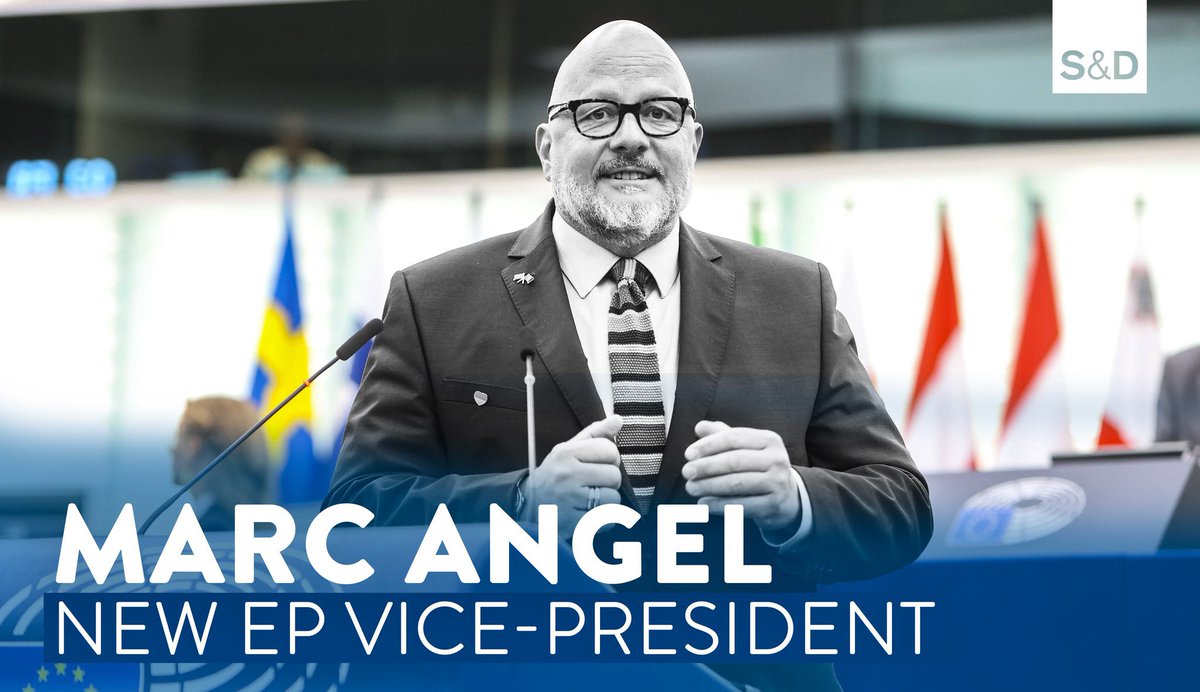 Congratulations to @MarcAngel_lu of @TheProgressives for his appointment as vice president of the @Europarl_EN 🌈🇪🇺🌹