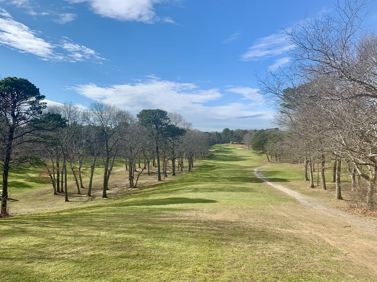 Not bad for January. No coat required. #golf on #CapeCod