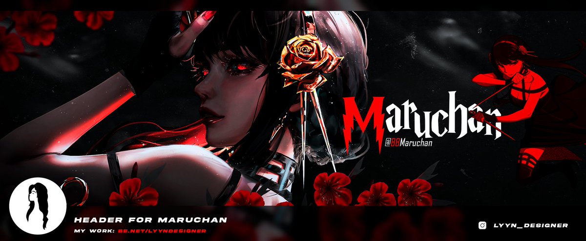Lyyndesigner's tweet photo. Header for @BBMaruchan❤️
5.- Sorteo2023
🔄 And ❤️ is appreciated
#headergfx https://t.co/FakOduZPbu