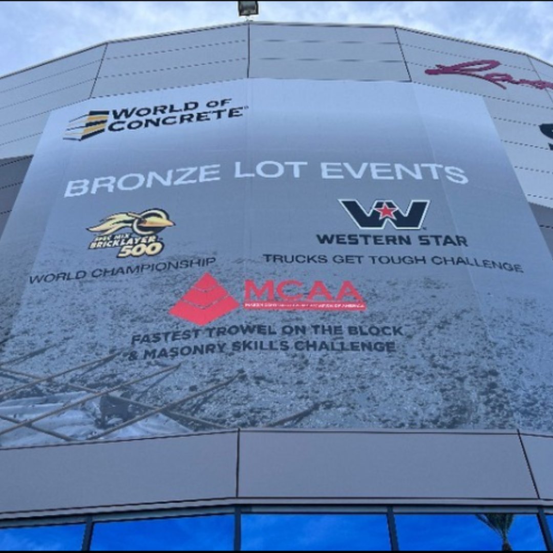 Who's the fastest trowel on the block? Find out today at 10:20am. Journeymen masons and tenders will compete in an intense 20minute challenge which combines workmanship, speed, and craftsmanship. Only the best are invited to participate in this contest. You don't want to miss it!
