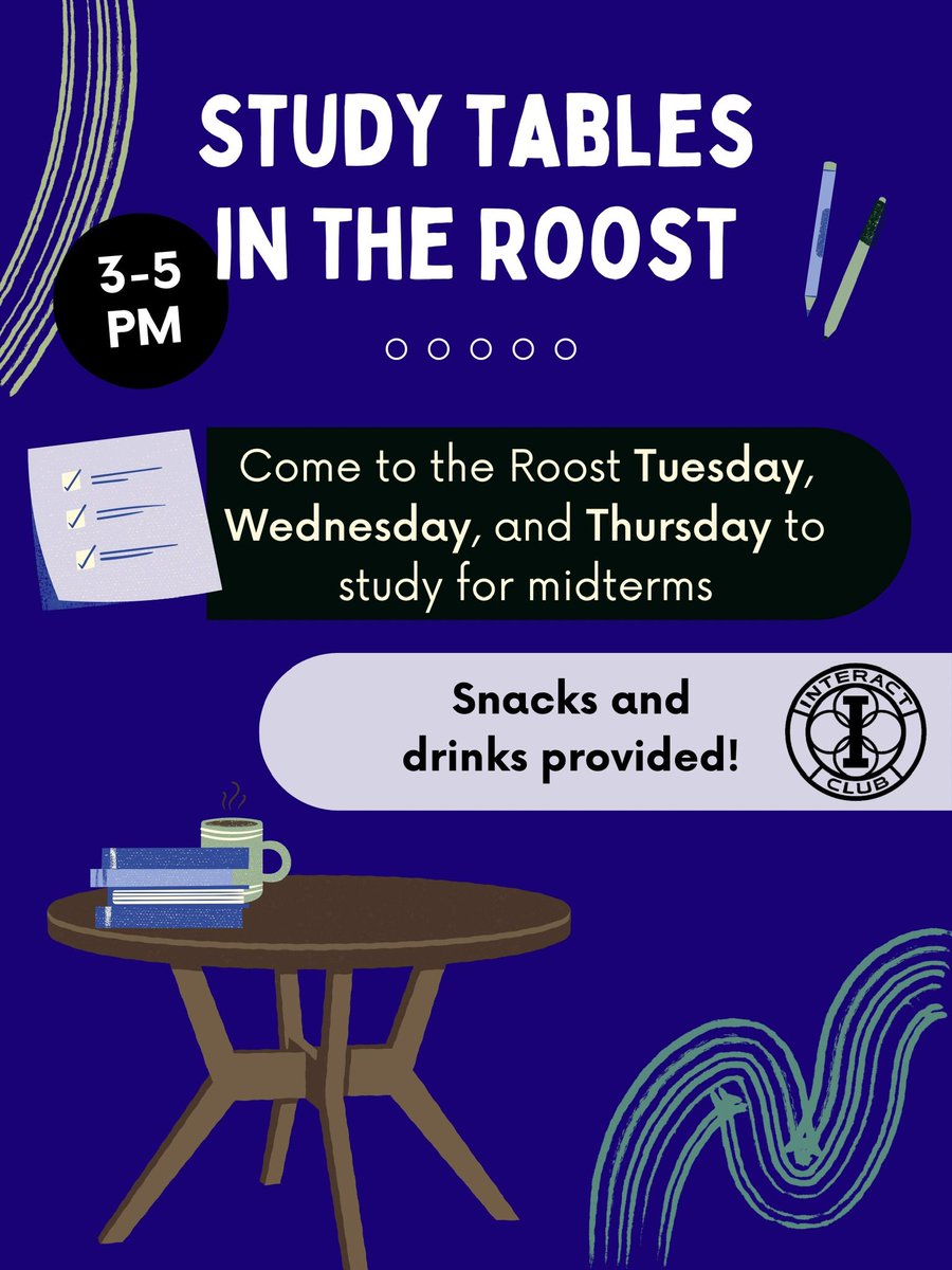 No interact today! Come study!