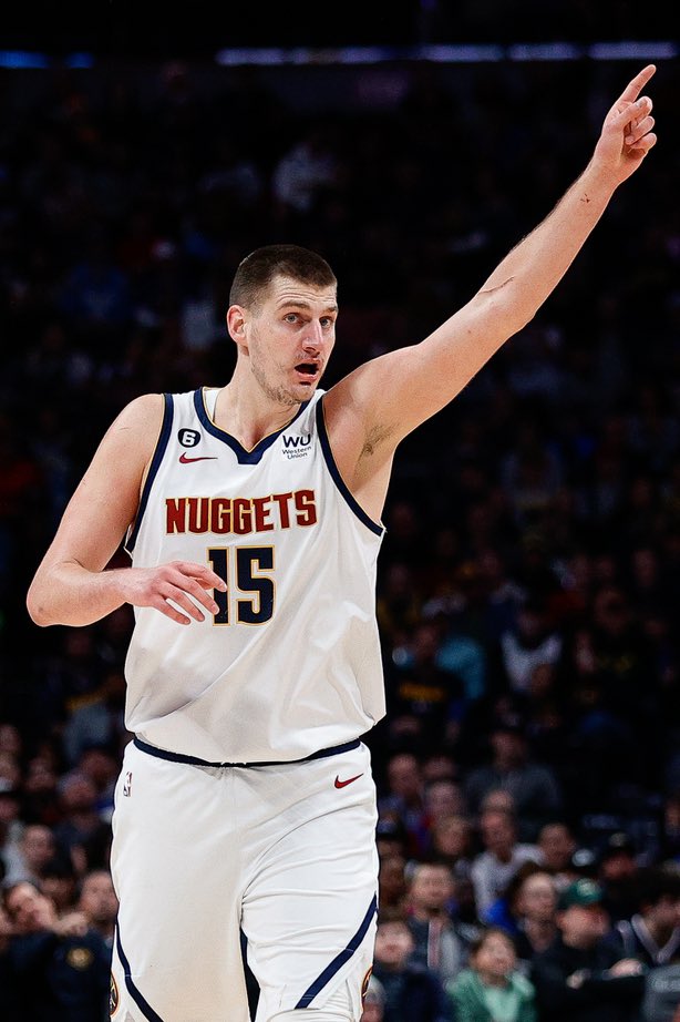 TheDunkCentral's tweet photo. Olajuwon on Embiid:“He’s got all the moves, but leveraging the moves is different. Why would he be shooting threes?”

Hakeem on Jokic:“His shot, his fakes, they are very difficult to time. You don’t know when he’s faking and when it’s real. He has tricks! He’s the one.”

(@SInow) https://t.co/91nFrQvuU9