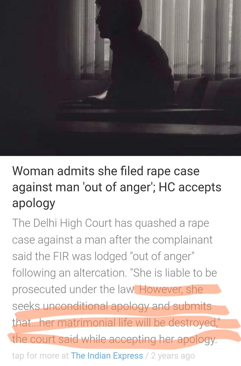 Ambar_SIFF_MRA's tweet photo. The #UndemocraticSupremeCourt will not take any action on wives filing #MaritalRape cases in anger. https://t.co/jKpFiVPd7e
