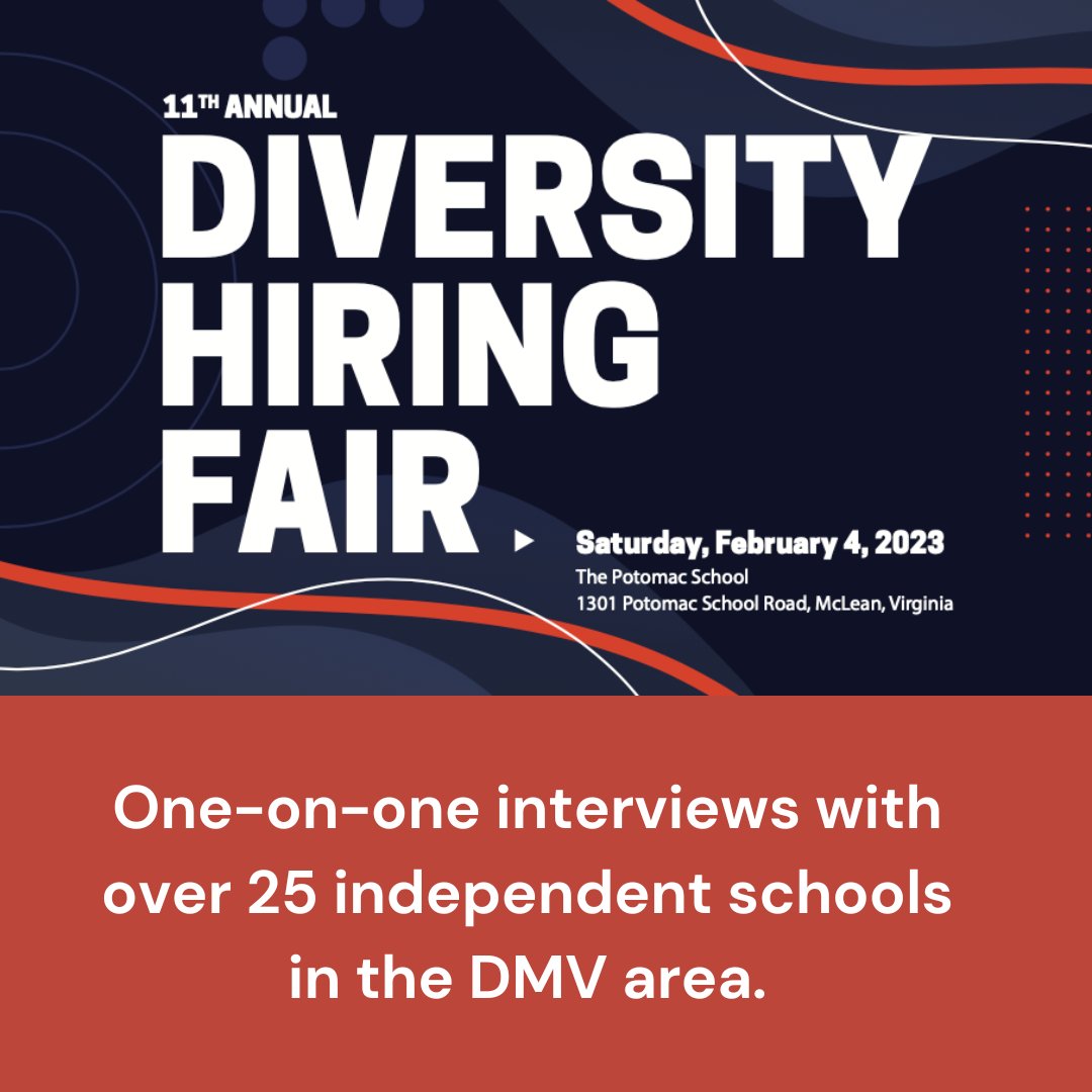 Join us for our 11th Annual Diversity Hiring Fair on 2/4. cc: <a href="/AAisgw/">Amy McNamer</a> bit.ly/3Xm6KtE