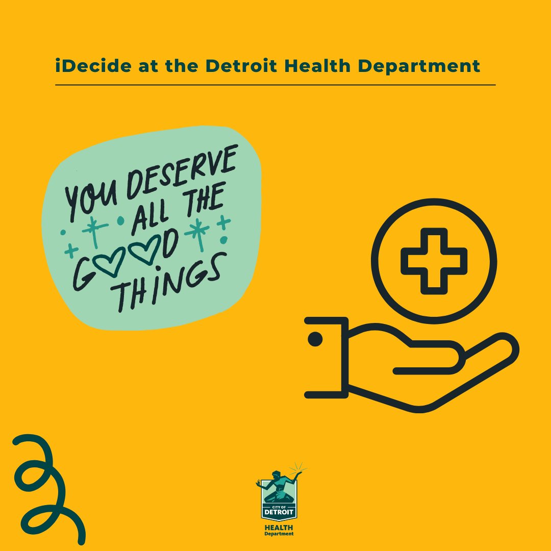 This weekend, make sure to take care of yourself! Part of being kind to yourself includes taking care of your physical and mental health. Call 313-876-4319 today to make an appointment with iDecide.