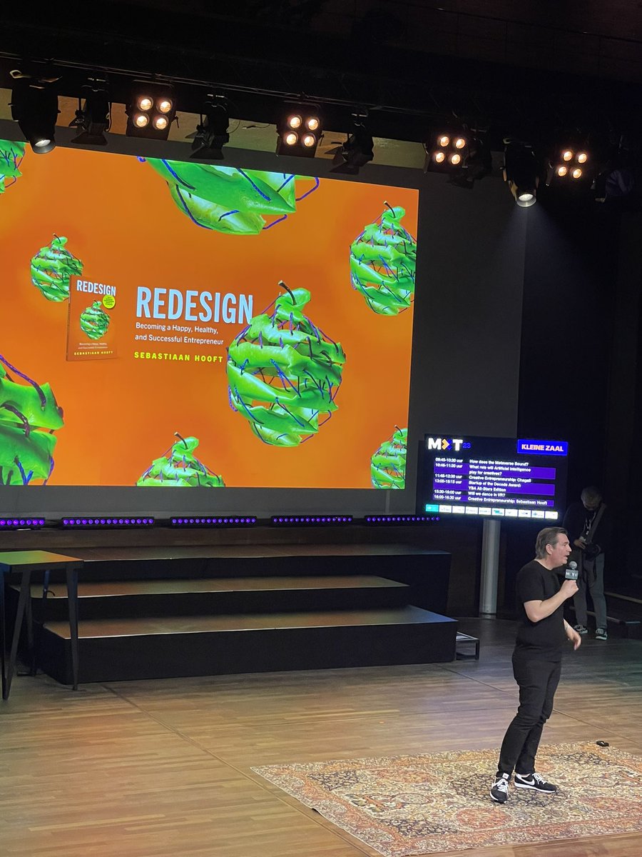 kpenakok's tweet photo. “Redefining succes” I only got to hear the last minutes of @sebastiaanhooft ‘s keynote today @MxTconference and it was so touching! #sustainableentretreneurship https://t.co/vJl7yRRBEh