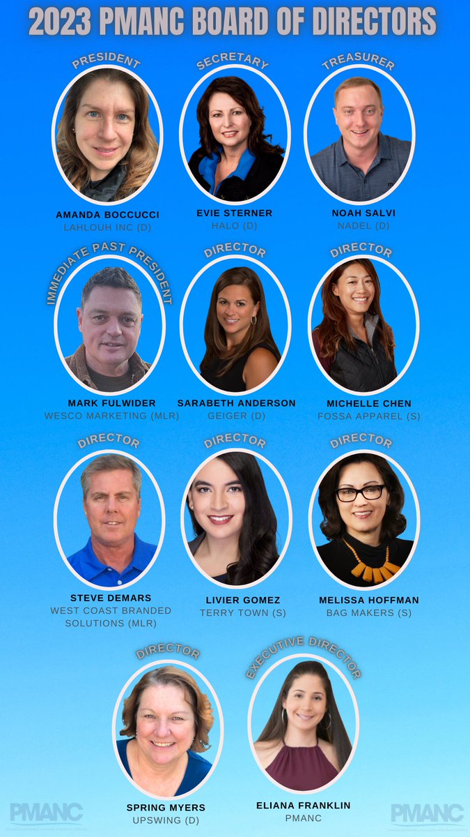 PMANCorg's tweet photo. Introducing our new 2023 PMANC board members 👏👏👏 https://t.co/2caybupcRJ