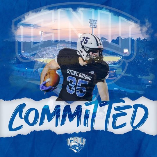 Kevin Galway (@kevin03738931) on Twitter photo I am excited to continue my academic and football journey at CNU. <a href="/coachpcrowley/">Paul Crowley</a> <a href="/indELIble173/">Eli Wicklund</a> <a href="/coachatsmith/">Alex Smith</a> <a href="/T_Money4699/">Mickey Thompson</a> <a href="/masetraining/">Eddie Mason</a> I am excited to continue my academic and football journey at CNU. <a href="/coachpcrowley/">Paul Crowley</a> <a href="/indELIble173/">Eli Wicklund</a> <a href="/coachatsmith/">Alex Smith</a> <a href="/T_Money4699/">Mickey Thompson</a> <a href="/masetraining/">Eddie Mason</a>