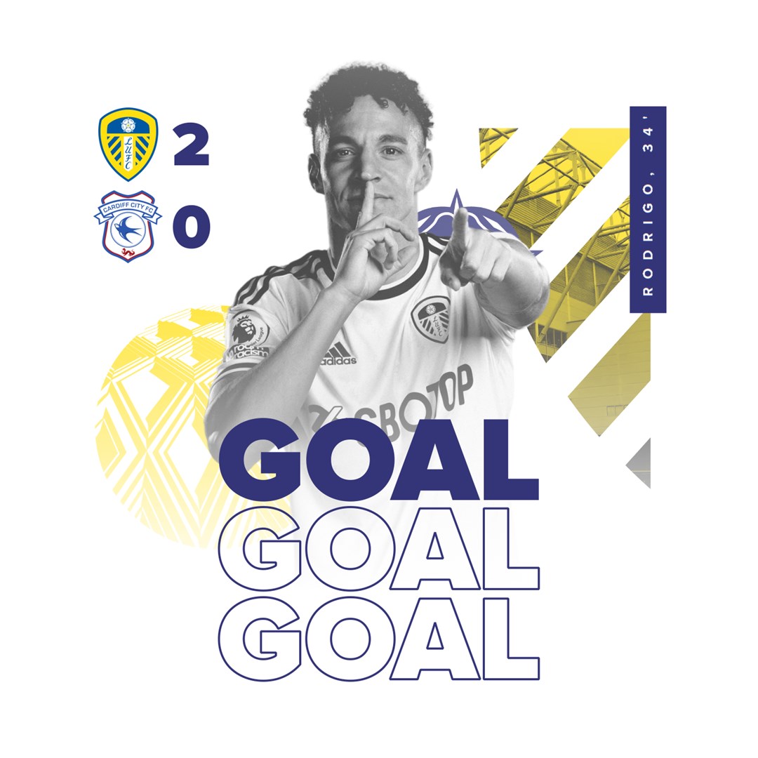 LUFC's tweet photo. RODRIGGGGGGOOOOAAAALLLLL!!! https://t.co/x9dzQ2AQFt