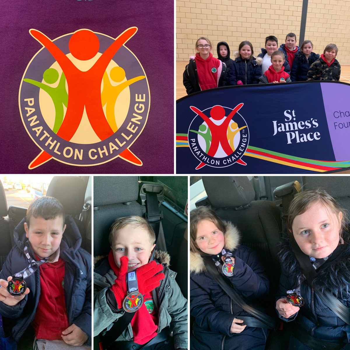 RedHallSchool's tweet photo. 8 children took part in a fantastic @Panathlon event today.Activities included bowling, curling, basketball, giant tennis and many more. Children showed respect for others, themselves and made the school proud finishing 4th out of 8 schools. ⭐️🏅@DarlingtonSSP @TeesValleySport https://t.co/RYGZLUS4fd
