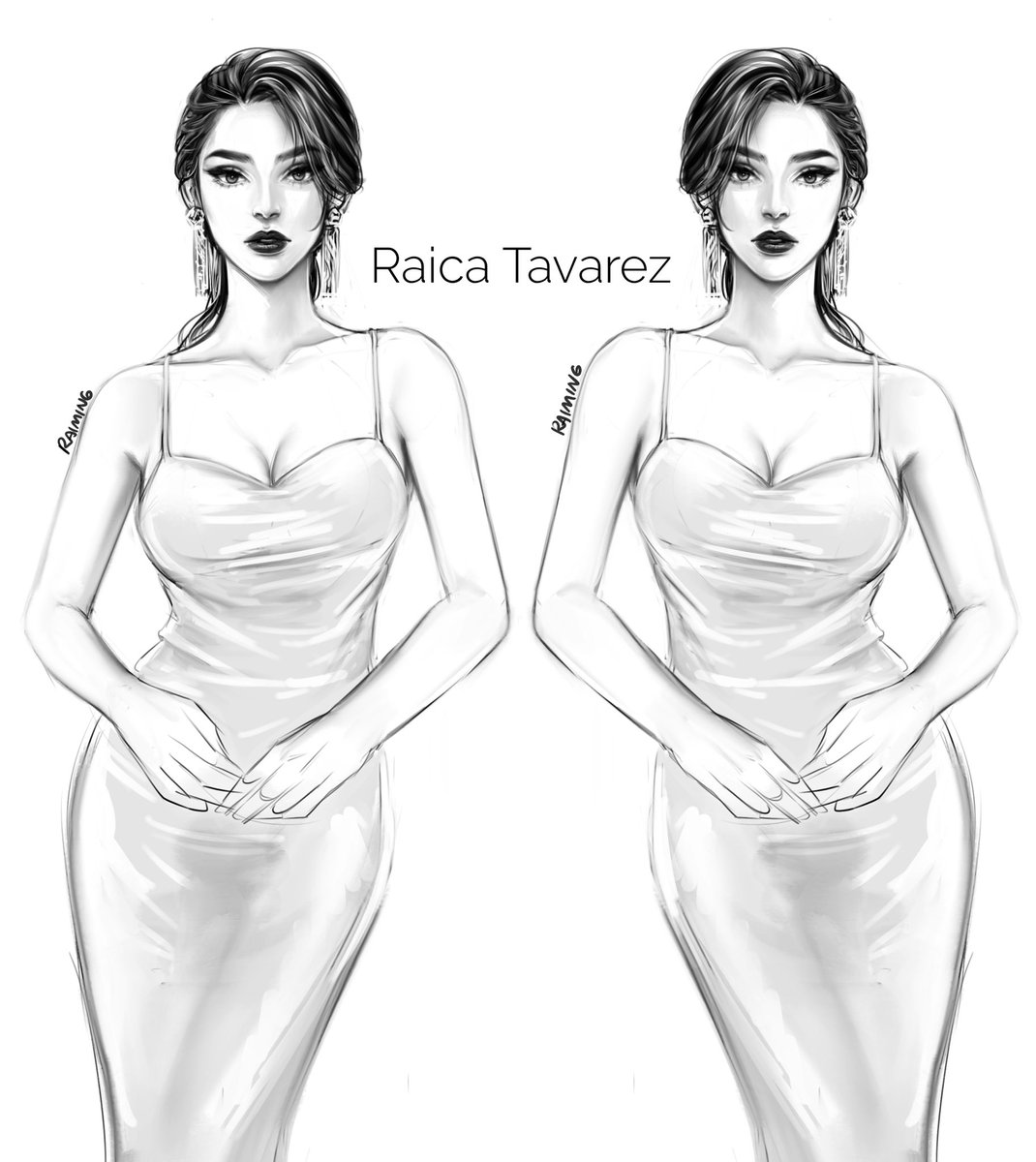 raimingfox's tweet photo. Char lang 🤣 

di ko sure kung right side ni Raica ba o right side kapag tiningnan ko sya https://t.co/bOqQv7uOTd