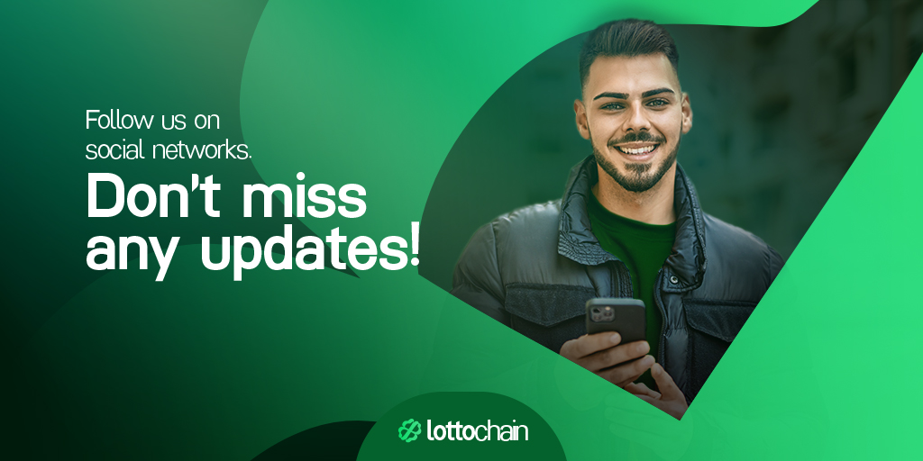 Follow us on OFFICIAL SOCIAL NETWORKS 

Don't miss any updates 👇

-> t.me/lottochainapp 
-> discord.com/invite/bBymbFd…
-> x.com/LottoChain_App 

#L2E #LuckToEarn #blockchain #Lottery #LTTtoken #ICO #DecentralizedLottery