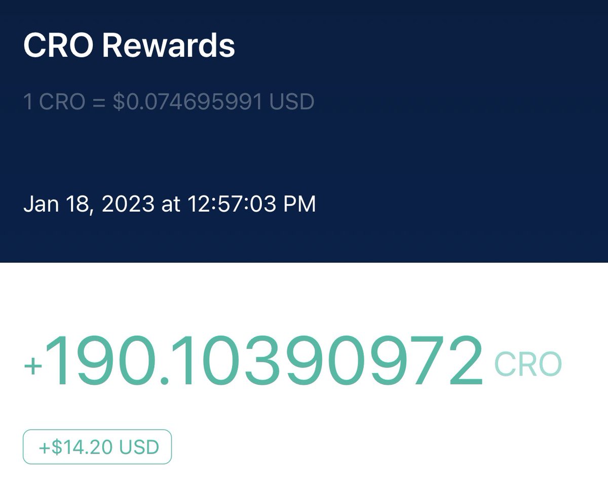 cro_thetrader's tweet photo. #crofam - so I tried using my cdc card to buy an nft from @cryptocomnft. While I wasn’t able to do this in the past - I did just purchased another Molten Cavern with my card and received 190 #cro back from my purchase. My investment keeps getting better. #hodl #cashback #cdcvisa https://t.co/WIS6HX1kdO