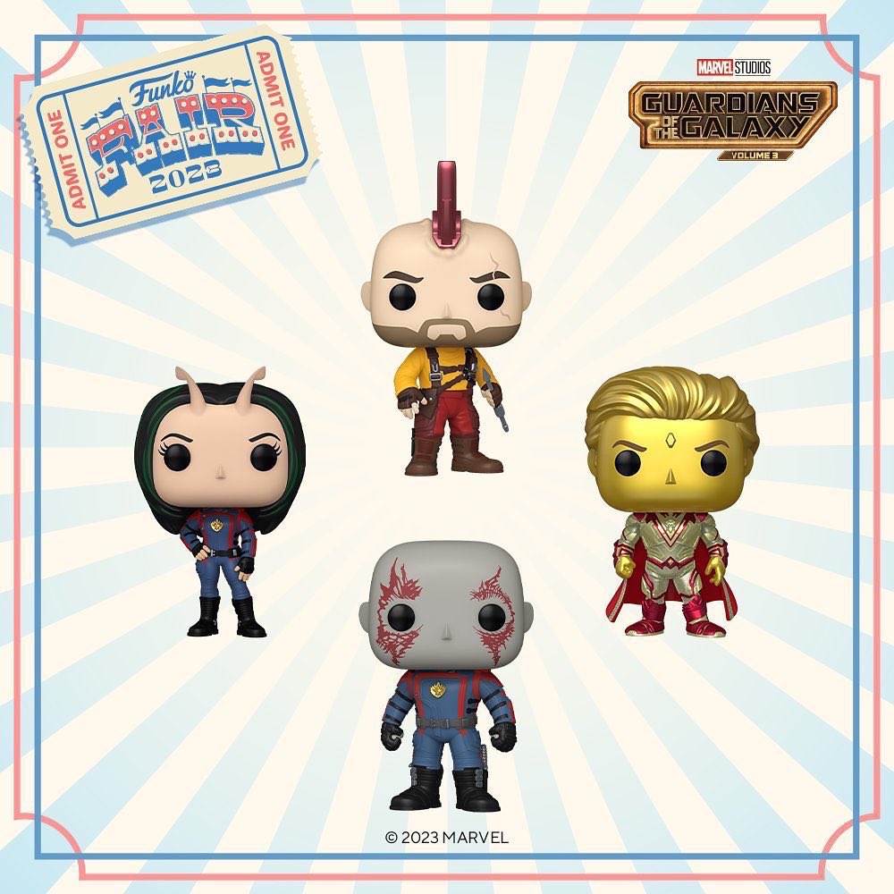 CineDeev's tweet photo. Ya vieron los nuevos #FunkoPOP de #GuardiansOfTheGalaxyVol3 🤩🤩🤩
Tenemos también vistazo de #BabyRockey y #GrootAdolescente https://t.co/fMaV00Ac0L