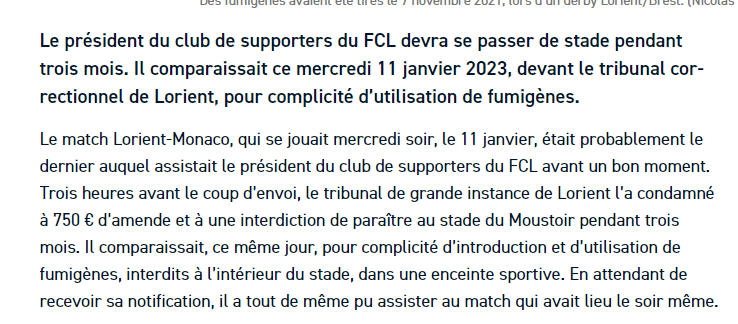 Pierre_B_y's tweet photo. Taper une femme : 300 euros d'amende.
Être dans la même association de supporters qu'un supporter qui craque un fumigène : 750 euros d'amende et 3 mois d'interdiction de stade avec pointage. https://t.co/rRdQkSbCPK