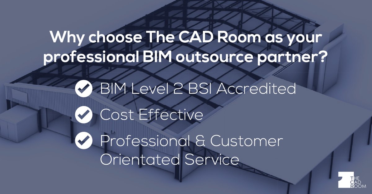 TheCadRoom's tweet photo. Why choose The CAD Room as your professional BIM outsourcing partner?

✅ BIM Level 2 BSI Accredited
✅ Cost Effective
✅ Professional &amp; Customer Orientated Service

Find out more: https://t.co/rTukpl3JAc https://t.co/OFpmc8WEjl