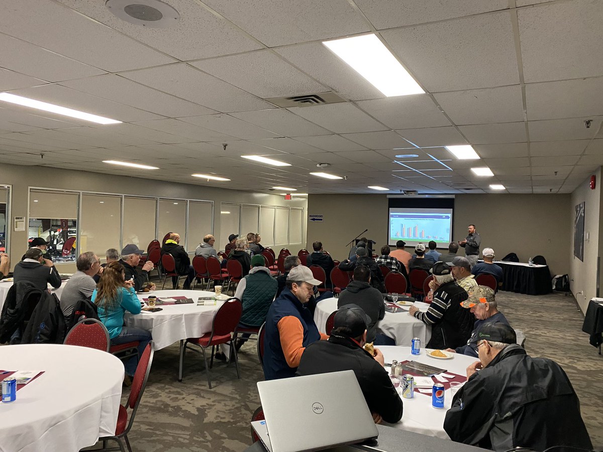 VIP MarketSense event at Ag Days today. We are learning about wheat and canola this morning! #cargill #marketsense #agdays23