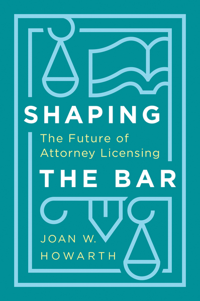 BoydLawUNLV's tweet image. Joan Howarth, Distinguished Visiting Professor, recently released her new book Shaping the Bar: The Future of Attorney Licensing. Learn more about Professor Howarth's book in our latest #scholarshiphighlights: conta.cc/3ZKgIGU. #unlvlaw #boydlaw #publication