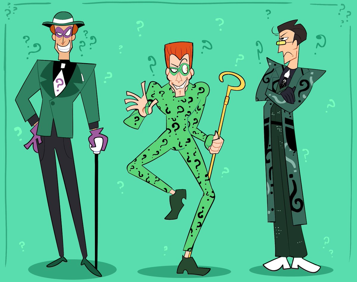 Riddlers i think they should all be friends

[🎃]
[TAGS] #Batman #Batmanfanart #fanart #BTAS #Batmanforever #Gotham #SaveGotham #gothamfanart #Art #Artist #CheruuAxScarecrow