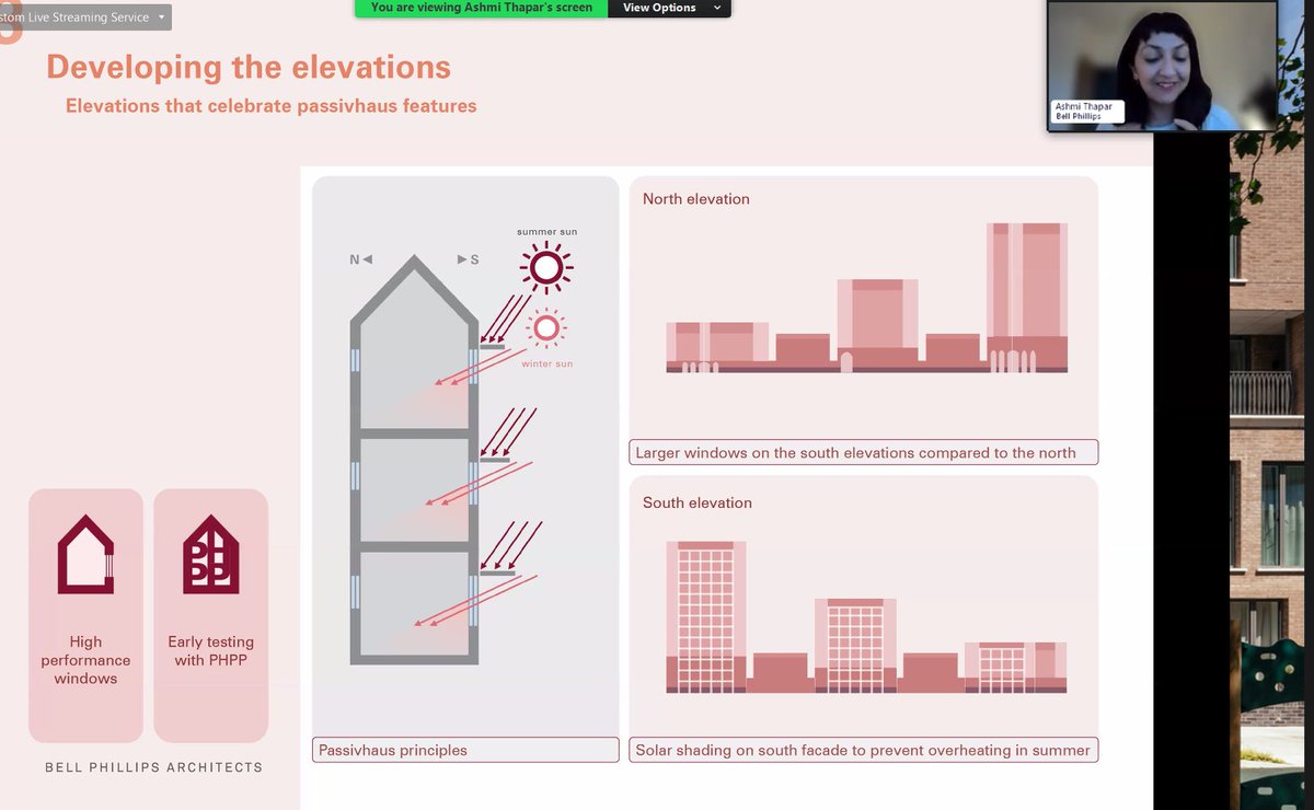 PassivhausTrust's tweet image. Fascinating insights into the early stage decision-making process  undertaken for  @LBofHounslow #Passivhaus #socialhousing MasterPlan, presented by Ashmi Thapar from @BellPhillipsArc  at today's #PHsocial event.  

Read more: bit.ly/PHThounslow

#CouncilsCan