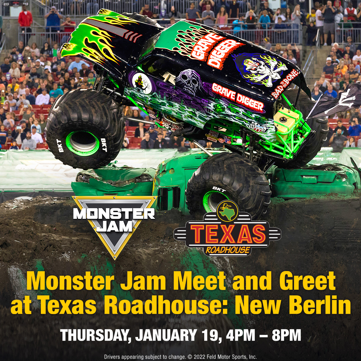 Fiserv Forum on Twitter "Stop by the MonsterJam preevent party