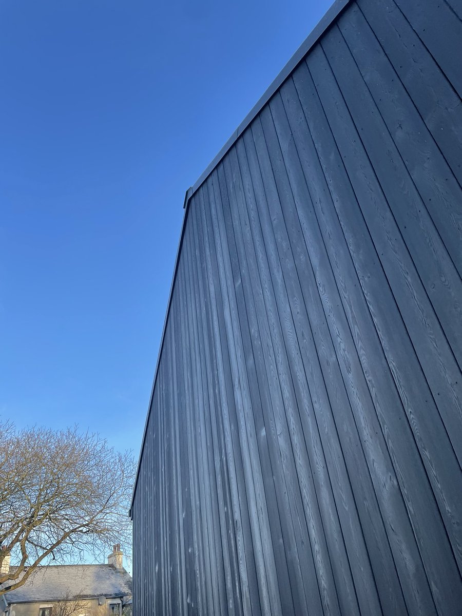 Crisp cladding. #ruralhousing #onsite #architect