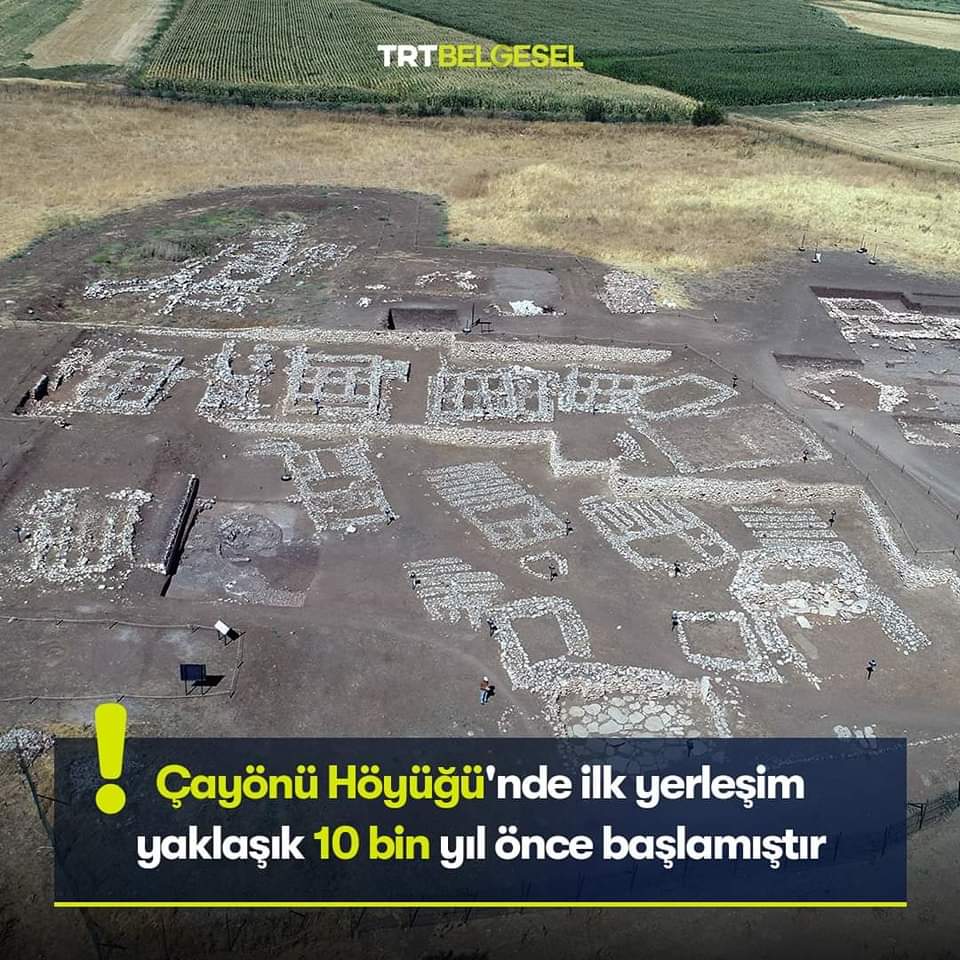 Diyarbakır’ın Ergani ilçesinde yer alan, M.Ö. 7500 ile 5500 yıllarına ait kalıntıların bulunduğu Çayönü Höyüğü’nde, göçebelikten yerleşik yaşama, avcılıktan tarımsal üretime geçilerek köy yaşantısının ilk temelleri atılmıştır.