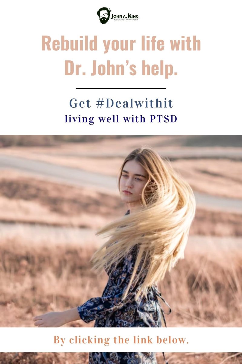 End the stigma.

Looking for a recovery coach?

drjohnaking.com/blog/
#dealwithit #ptsdsurvivor #ptsd #cptsd