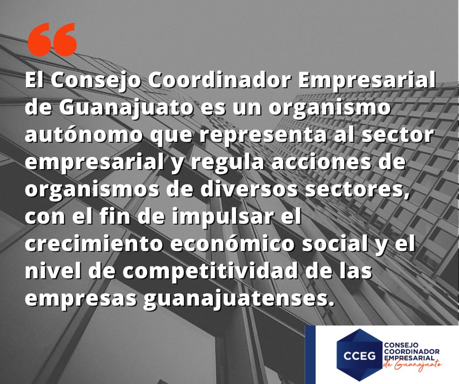 El objetivo del CCE Guanajuato: