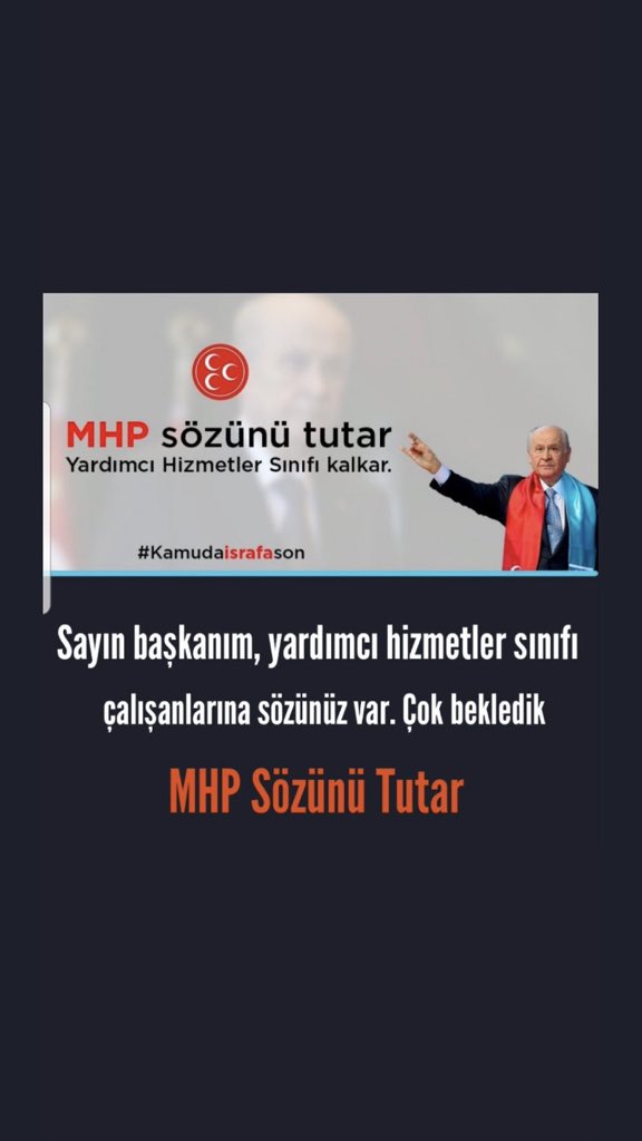 Mustafa95161008's tweet photo. #YHSTorbaYasaya @TurkesGuney @TurkBuroSenGM @OnderKahveci @MHP_Sosyal @MhpTbmmGrubu @dbdevletbahceli @_MHPistanbul_ https://t.co/O1Vt6T0snJ
