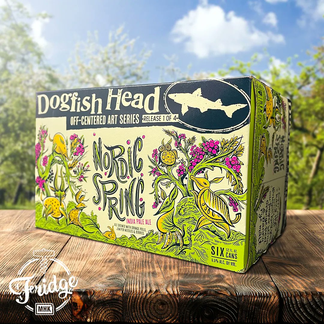 shopfridge's tweet photo. Nordic Spring IPA has arrived from @dogfishbeer! Now available at the Fridge!
#dogfishhead #beer #nordicspring #ipa #thefridge https://t.co/a3XORk1azC