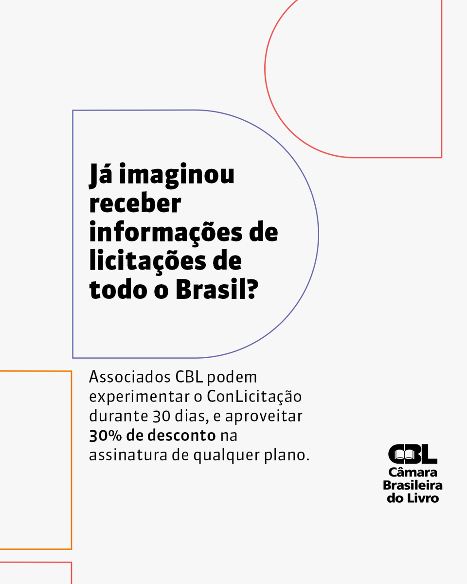 CBL_oficial's tweet photo. Seja um associado #CBL e fique por dentro de licitações de todo o Brasil.
 
Realizando a sua assinatura no ConLicitação, você acessa boletins diários, editais online, autenticação de documentos, análise de mercado e muitos outros serviços.
 
#cbl #associado #conlicitacao https://t.co/OflFCCV7Fg