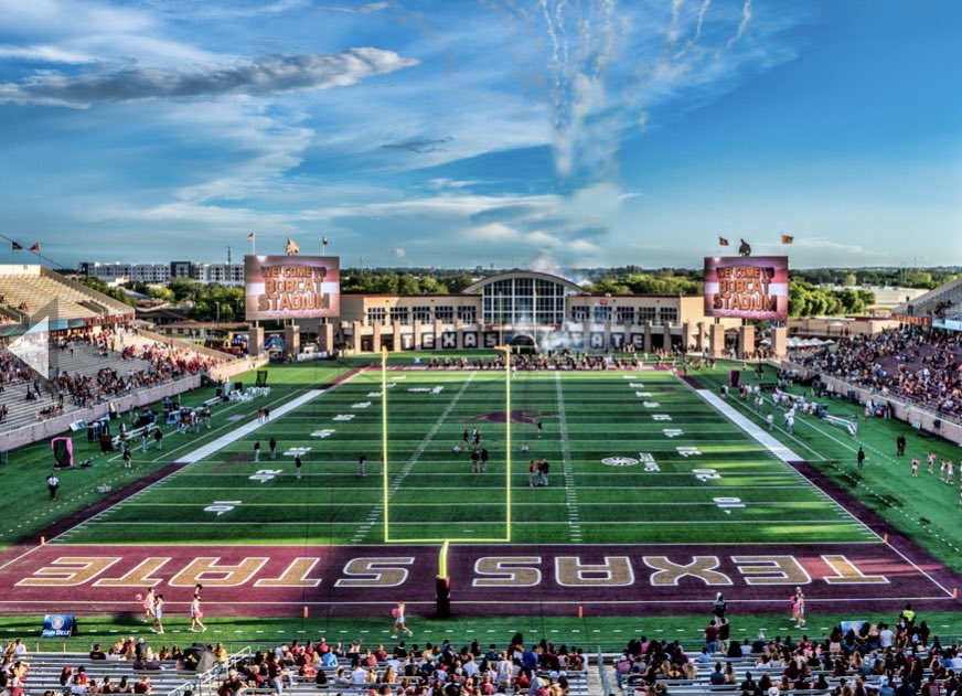 Excited to receive an offer from Texas State University! #EatEmUpCats @Coach_Leftwich @TeamKamMartin @GJKinne