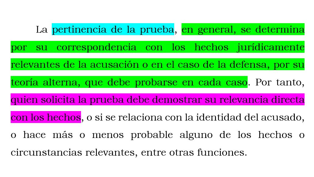 Pertinencia directa; pertinencia indirecta.

CSJ. AP5644-2022 - Rad. No. 62563