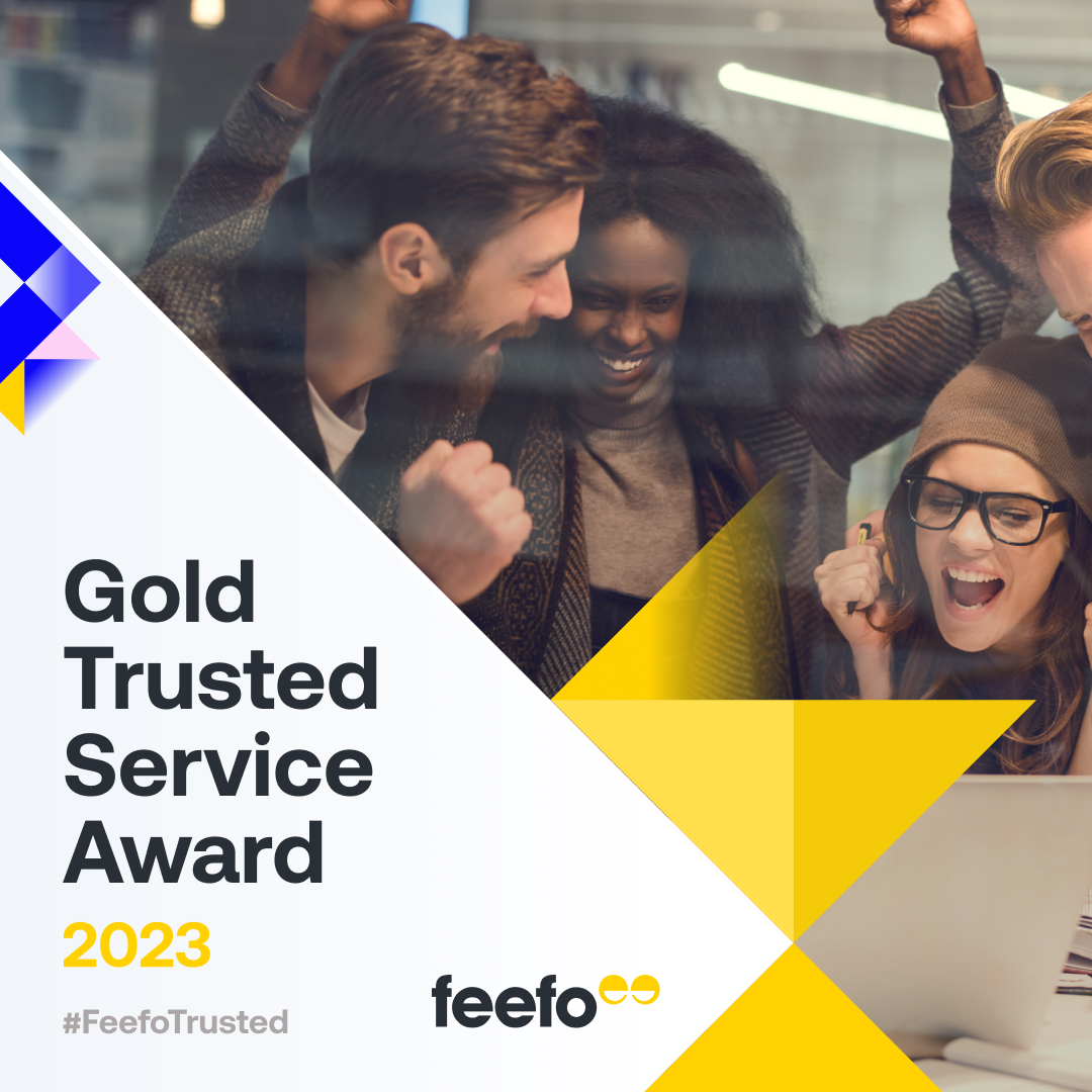 Did you know we recently won the <a href="/Feefo_Official/">Feefo</a> 2023 Gold Trusted Service Award? It’s a vote
of confidence in our brand from customers and recognises the hard work our team puts in every
day. Thank you to everyone who left us a review! #FeefoTrusted