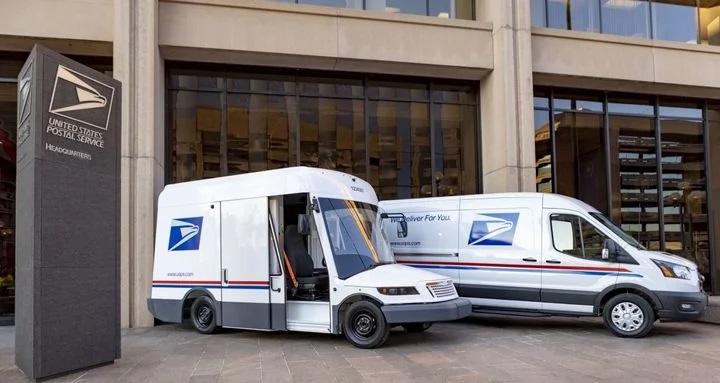 ACTExpo's tweet photo. Your mail is going green. The United States Postal Service announced its plans to acquire 66,000 #batteryelectricvehicles between now and 2028.

Learn more via Work Truck Magazine: https://t.co/0Qxm3n7rok

#sustainability #electricvehicles #fleetmanagement https://t.co/Ps57p2fU5y
