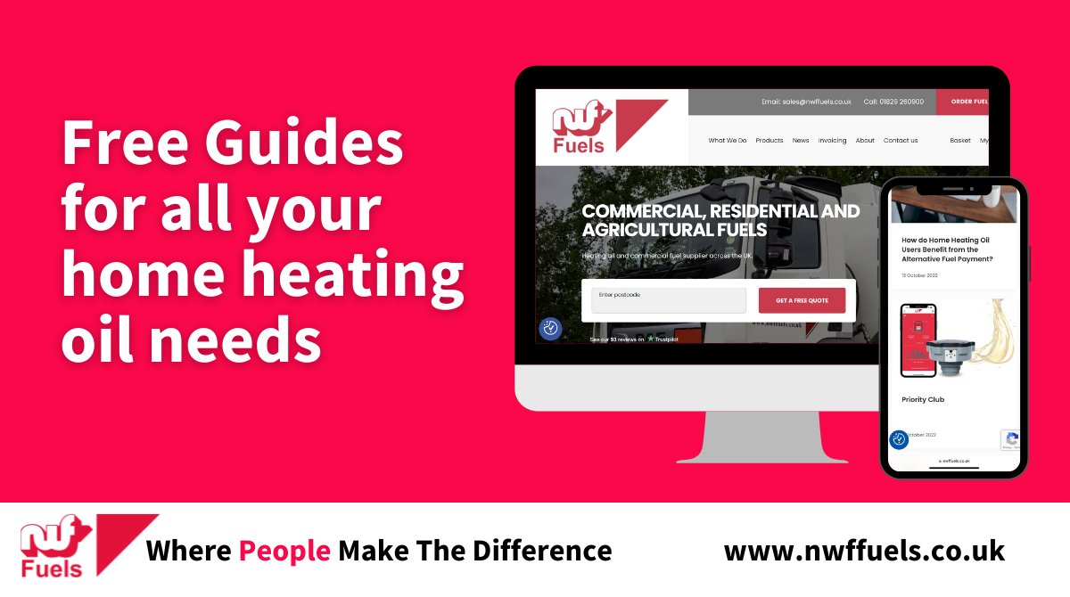 NWFFuels's tweet photo. Need advice or help with your home heating oil? We have a range of free guides on our website so you can get the information you need, whenever you need it.

➡️ https://t.co/ynDRgZx3BM

#homeheating #heatingoil #freeguide https://t.co/RKuESepaHS