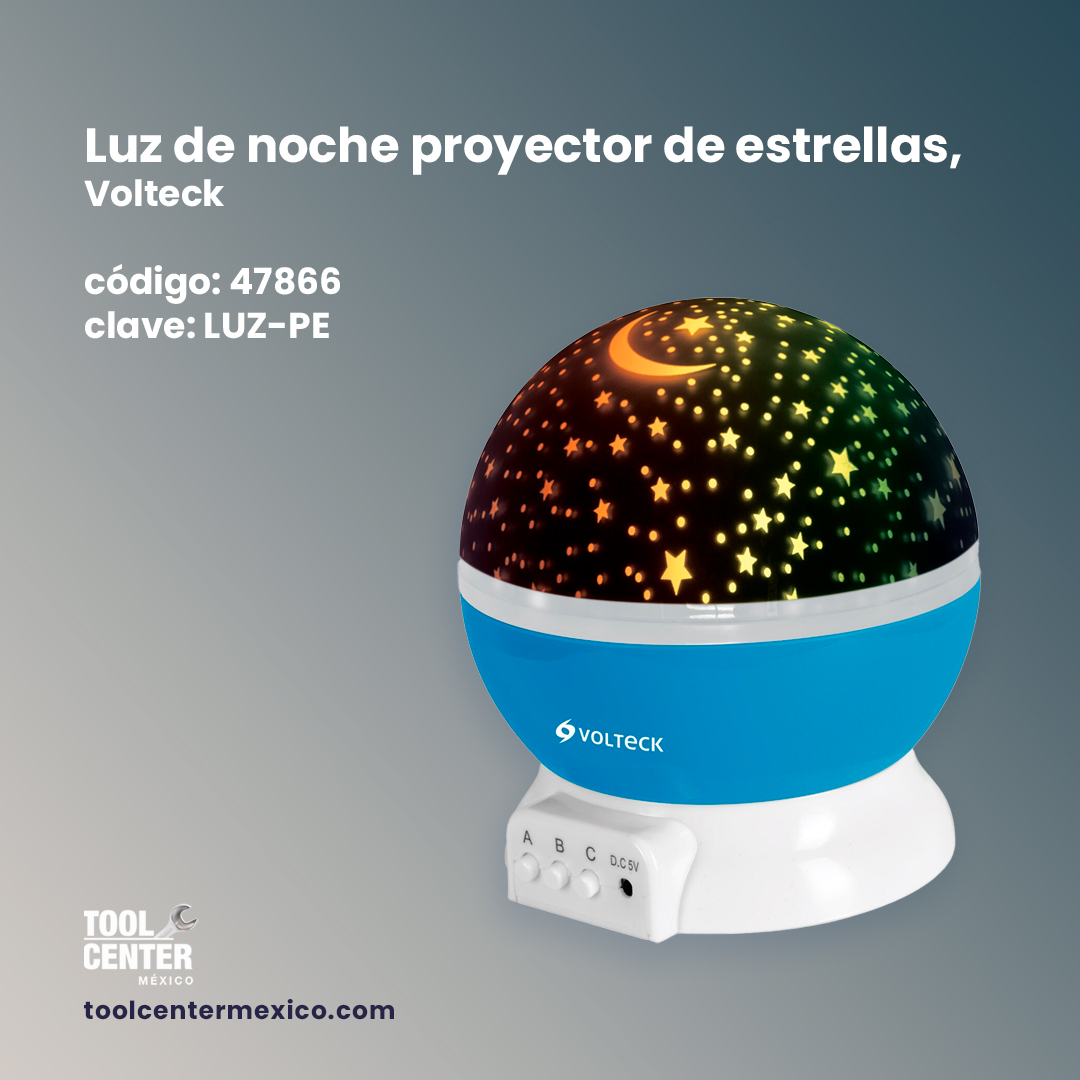 ToolcenterMx's tweet photo. Luz de noche proyector de estrellas, Volteck 
código: 47866 / clave: LUZ-PE

#truper #volteck #petrul #foset #toolcenter #herramientas #Monterrey #Saltillo #tamaulipas #Ferreterías #FerreteríaOnline #toolcentermexico https://t.co/VcIS1ibZOj