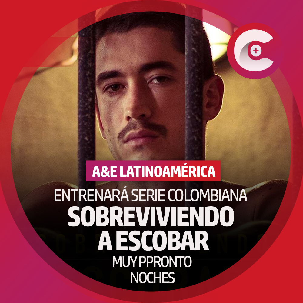CentralPlusCo's tweet photo. A&amp;E estrenará la serie colombiana de drama criminal #SobreviviendoAEscobar, también conocida como #AliasJJ, basada en el libro escrito por la mano derecha de Pablo Escobar. Fue producida en 2017 y cuenta con 69 episodios. https://t.co/riUzhMrw34