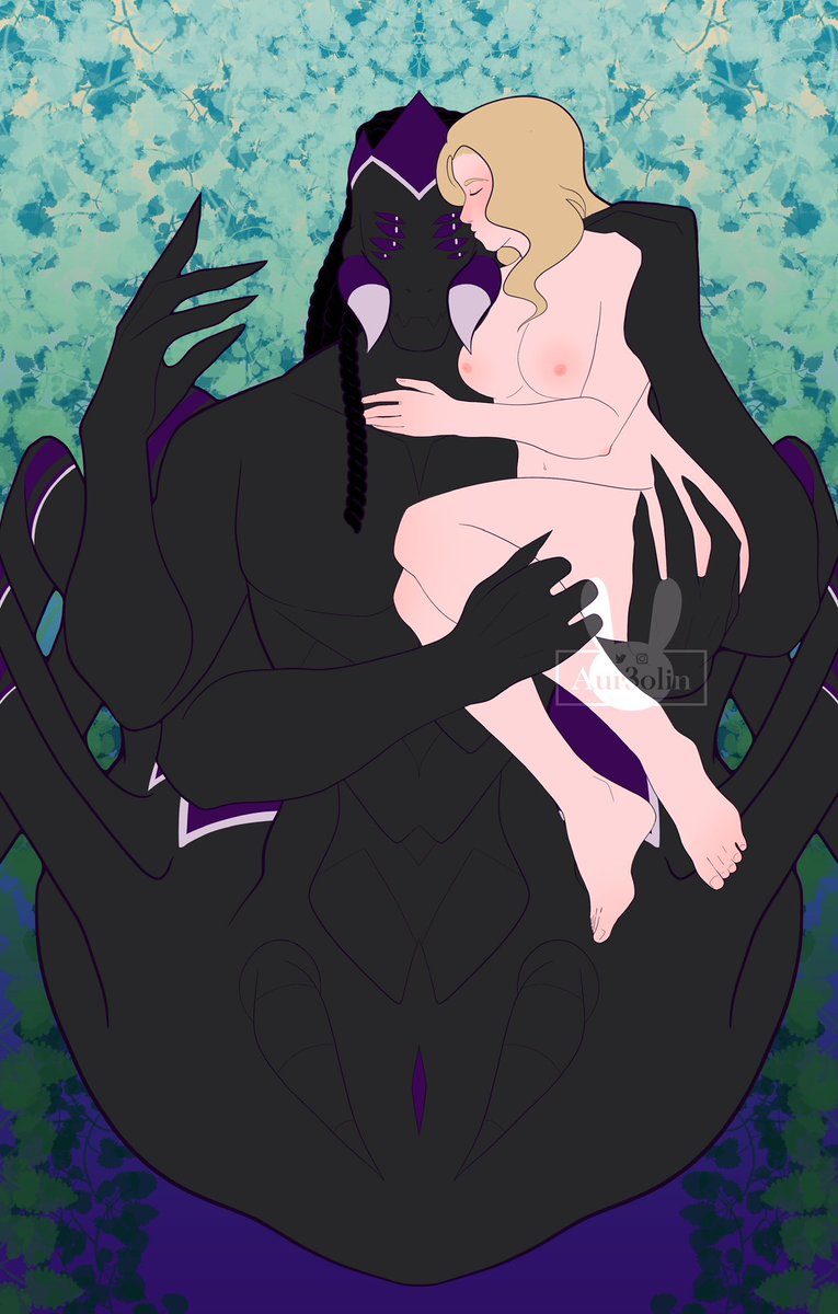 Aur3olin's tweet photo. Ketahn and Ivy! If you have never read #Ensnared by @TiffanyRobertsF PLEASE DO. It’s so good and wholesome. 🥰
@zacwuv and I are basically doing a fanart book club. All we do is read and draw it just felt right lol
#thespidersmate #monsterromance https://t.co/dXkSFHGlTX