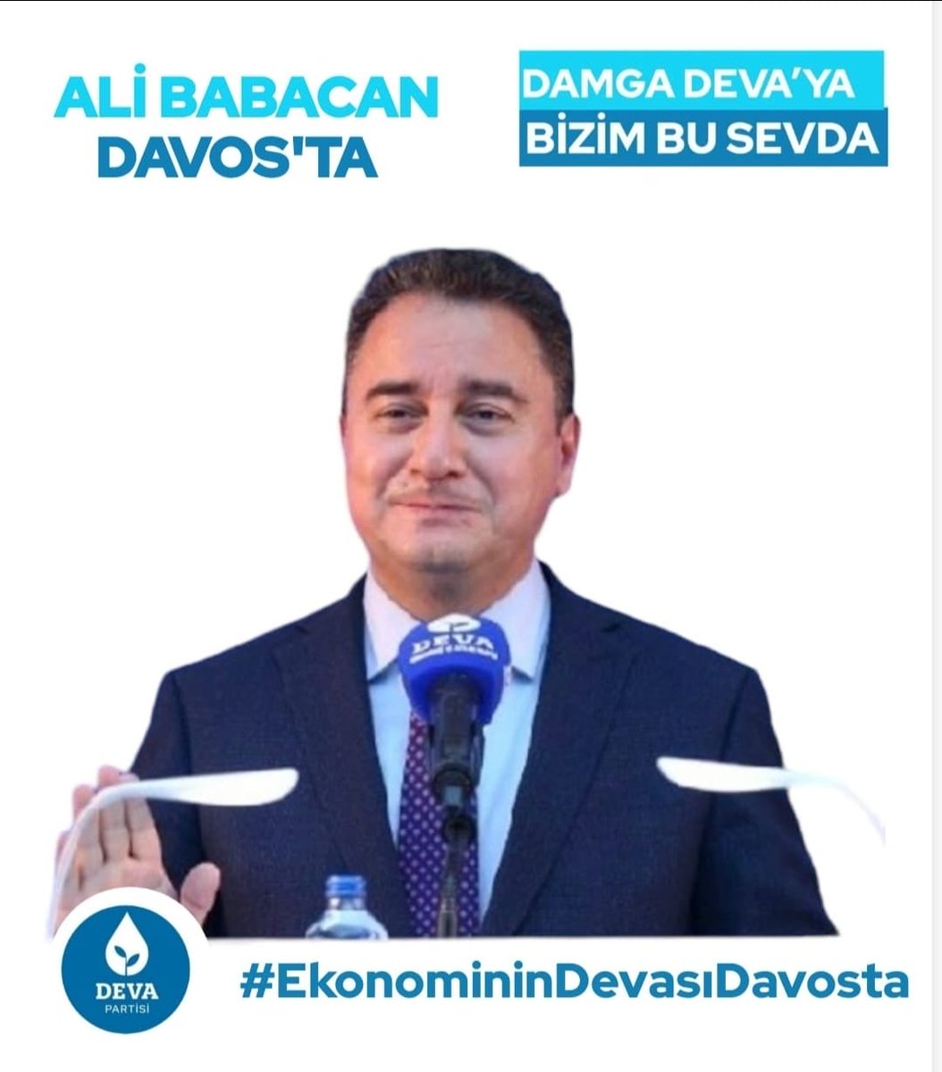 <a href="/barisbayhn/">Barış Bayhan</a> ⁦<a href="/sahinbeyedeva/">Deva Partisi Şahinbey</a>⁩ @Av_MSYilmaz <a href="/kocaaslanebru/">Ebru Kocaaslan</a> <a href="/Mustafaylmz1704/">Mustafa Yılmaz</a> <a href="/ozerksck/">özer kısacık</a> @le__raisin <a href="/DevaRukiye/">Rukiye Kılıçkıran</a> <a href="/GaziantepDeva/">Gazişehir</a> @av_ugurtekinalp <a href="/yilmazcoach/">Mustafa hayta</a>
#ekonominindevasıDavosta
#babacanDavosta
#wef23