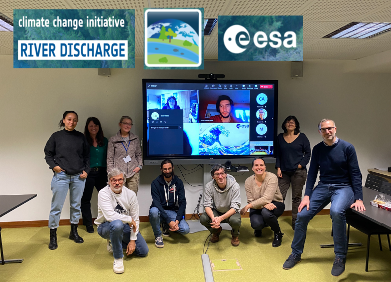 CAlbergel's tweet photo. The @ESA_EO @esaclimate #CCI program has a new project! #RiverDischarge precursor started today. Stay tuned for long term time series of 🛰️ derived #RiverDischarged! Thanks @CLS_Group for hosting us @Hydrology_IRPI @magellium #EOLA @CNRS #CNRM #LEGOS #Hydromatters @ObsMip https://t.co/Elu5qgKo7O