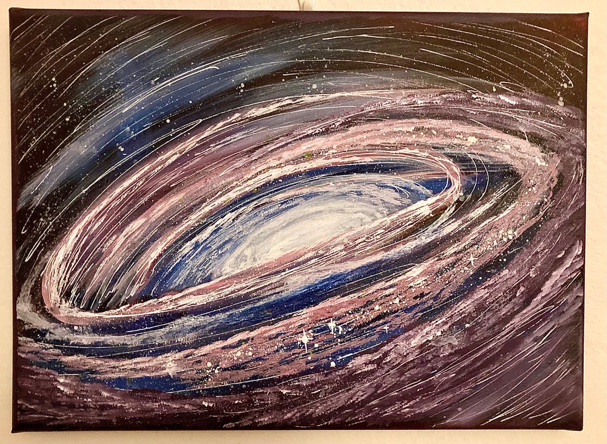 ETsaprazi's tweet image. 🌌 New #astro creation! It’s been years since I last attempted #painting a #space theme, but I’m excited to have resumed!