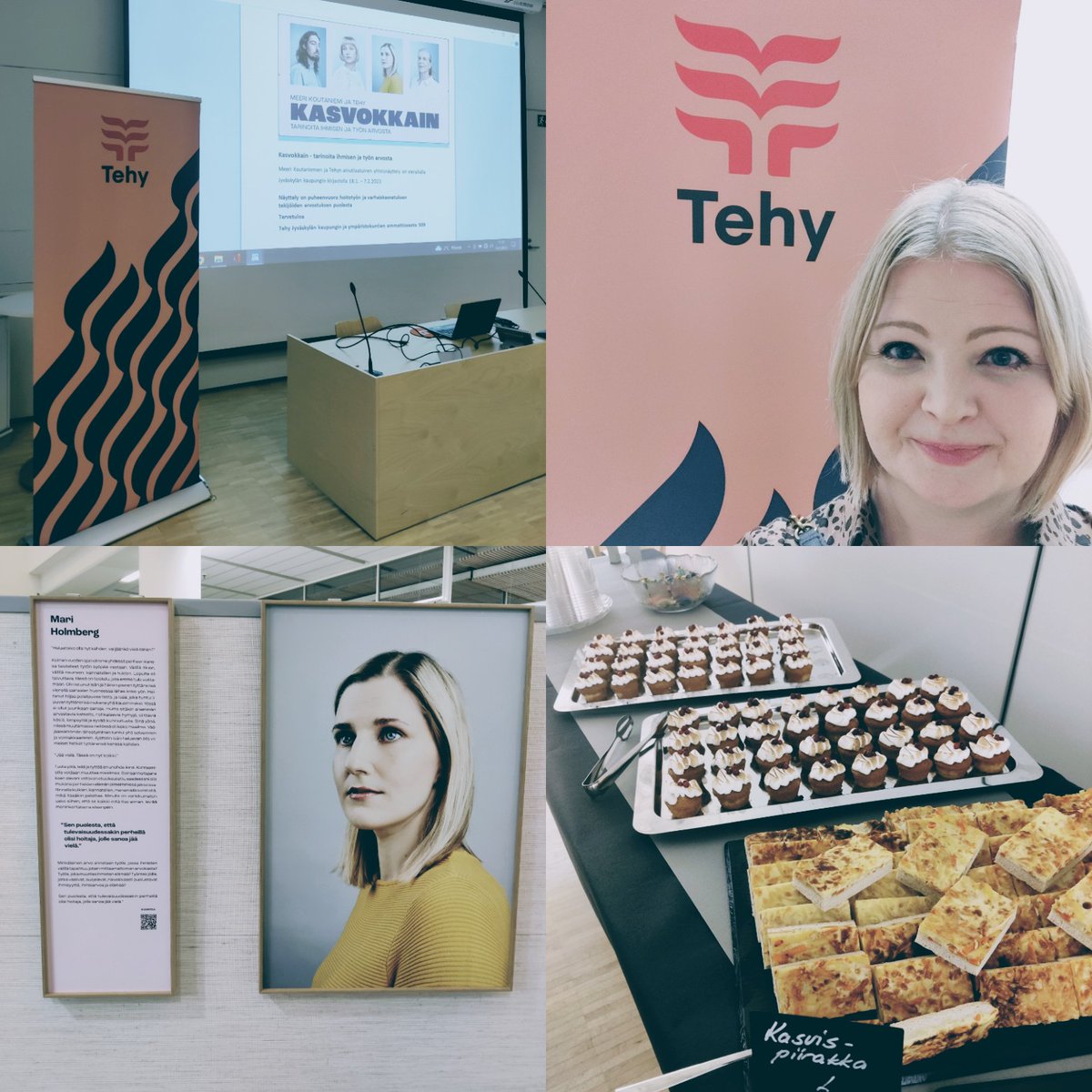 Onnistunut ammattiosastomme järjestämän Kasvokkain-näyttelyn avajaistilaisuus takana👌

Paikalla oli puhumassa myös Keski-Suomen Hyvinvointialueen johtaja <a href="/JanTollet/">Jan Tollet</a>, joka lausui arvostuksen hoitajia kohtaan ja kuinka panostusta hoitotyön johtamiseen tarvitaan ☺️ @Tehy_ry #ao509