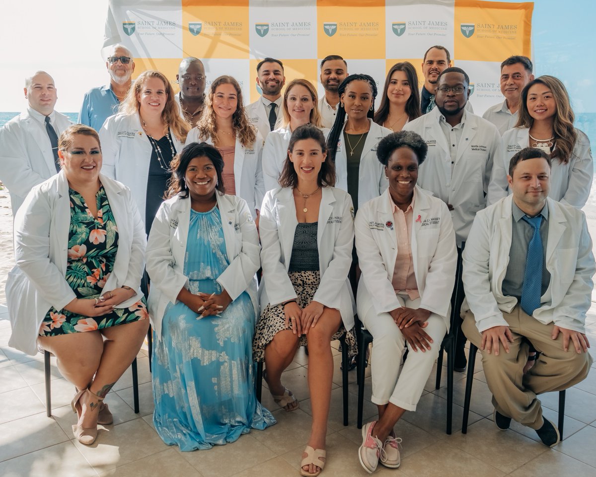 Saint James Sch. Med tweet media