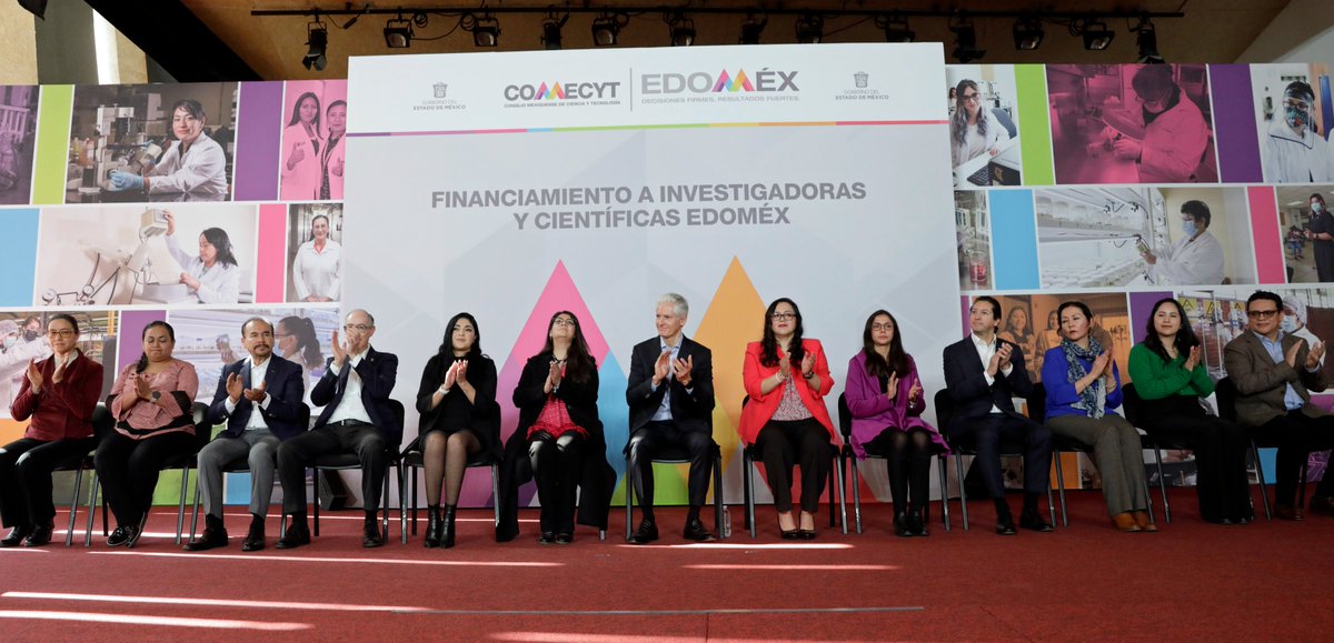 Único en su tipo a nivel nacional, con el Programa Científicas e Investigadoras #Edoméx estamos apoyando en su segunda edición a 120 investigadoras mexiquenses. Muchas felicidades a todas.